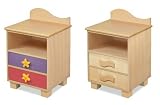 Tropical Sea Wooden Night Stand