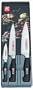 Zwilling JA Henckels Four Star 3 Piece Starter Cutlery Knife Set