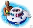 Inflatable Floating Pool Drink Cooler Ice Chest