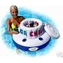 Inflatable Floating Pool Drink Cooler Ice Chest