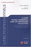 Revue Litec  / Le sort du bail commercial dans les procédures collectives : Sauvegarde, redressement et liquidation judiciaires