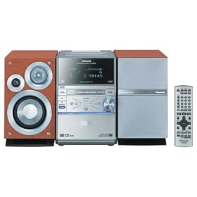 Remanufactured Panasonic SC-PM39D 5-Disc Progressive-Scan DVD Shelf Home Theater System