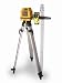 Pacific Laser Systems HVR 1000 Kit, Horizontal-Vertical Rotary Laser w/Detector, Remote, 5/8-11 Tripod & Grade Rod