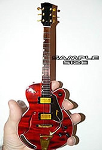 Keef and Ronnie Miniature Guitars in Shadow Box