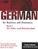 German for Business and Economics: Die Volks- und Weltwirtschaft Student Text/CD ROM Package