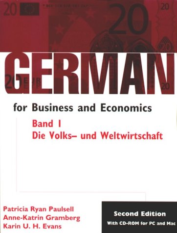 German for Business and Economics: Die Volks- und Weltwirtschaft Student Text/CD ROM Package
