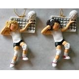 Volleyball Ornament Present Topper