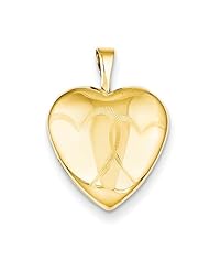 1/20 Gold Filled 16mm Entwined Hearts Heart Locket