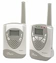 Skymaster Babyphone mit integriertem Nachtlicht inkl. Akku und Netzteil grau/weiß