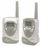 Skymaster Babyphone mit integriertem Nachtlicht inkl. Akku und Netzteil grau/weiss