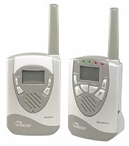 Skymaster Babyphone mit integriertem Nachtlicht inkl. Akku und Netzteil grau/wei&szlig;