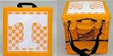 Tennessee Volunteers Versatile 14 x 14 x 1.5 Seat Cushion / Tote (Set of 2)