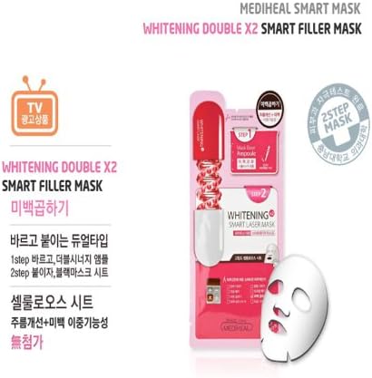 Korea Mediheal Whitening Doublex2 Smart Tox Mask 25mlx5sheet (1box)