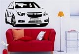 Wall MURAL Decal Sticker Car CHEVROLET CRUZE S 1330