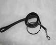 Hamilton 5/8" x 6' Black Leather Training Dog Lead