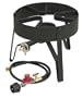 Eastman Outdoors 90310 Deluxe Burner, Black