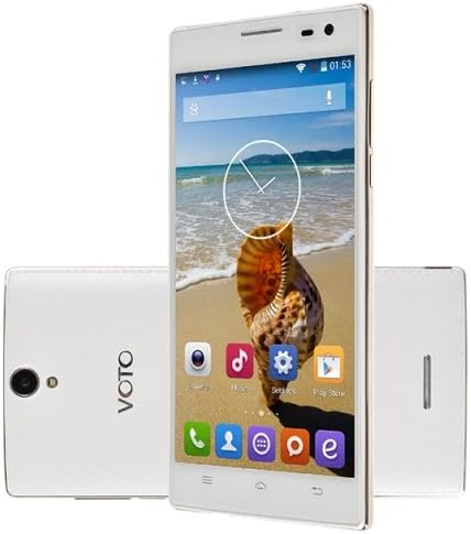 VOTO X6 32GB Smart Phone, 5.5 inch 3G Android 4.4 IPS 1920x1080 Pixels Capacitive Screen, MT6592 8 Core 1.7GHz, 13.0MP Camera,RAM: 2GB,Dual SIM,WCDMA & GSM White