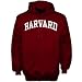 Harvard Crimson Vertical Arch Crimson Hoody Sweatshirt