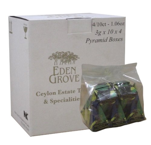 Eden Grove Green Tea Citron Pomegranate, 40-count Pyramid Tea Bags, 2.8-Ounce Boxes (Pack... by Eden Grove
