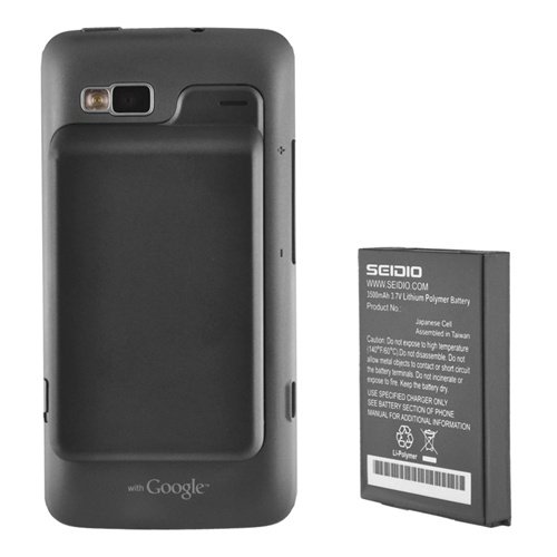 Buy Seidio Innocell 3500mAh Extended Life Battery for HTC G2 - Dark Gray