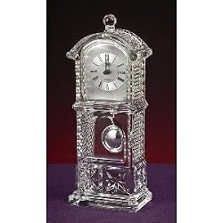 LEAD CRYSTAL GRANDFATHER CLOCK