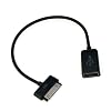 EZOPower Cable Adaptador USB OTG (On-The-Go) para Tablet Samsung Galaxy Tab 2 WiFi 7.0, 7.7, 8.9, 10.1, P1000, P3100, P3110, P5100, P5110, P6200, P6800, P6810, P7300, P7310, P7500, P7510
