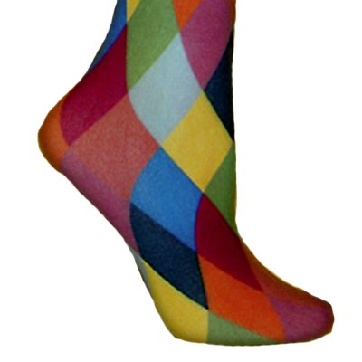 HARLEQUIN RAINBOW JESTER DIAMOND LEOTARD TIGHTS