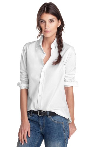 ESPRIT Damen Bluse, C21505, Gr. 36 (S), Wei&szlig; (coll white 118) Preisvergleich