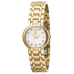 ESQ by Movado Women's 7101336 Cassidy Gold-Plated Diamond Accented Watch