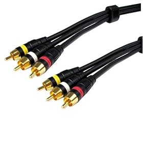 Cables Unlimited AUD-1705-10 10-Feet Pro A V Series Composite A V Cables by Cables Unlimited
