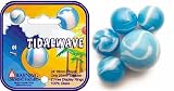 Mega Marbles - TIDALWAVE MARBLES NET (1 Shooter Marble, 24 Player Marbles & 2 Display Rings)