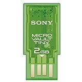 Sony Micro Vault Tiny 2 GB USB 2.0 Flash Drive with Virtual Expander USM2GH/T2