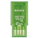 Sony Micro Vault Tiny 2 GB USB Flash Drive (USM2GH)