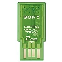 Sony Micro Vault Tiny 2 GB USB 2.0 Flash Drive with Virtual Expander USM2GH/T2