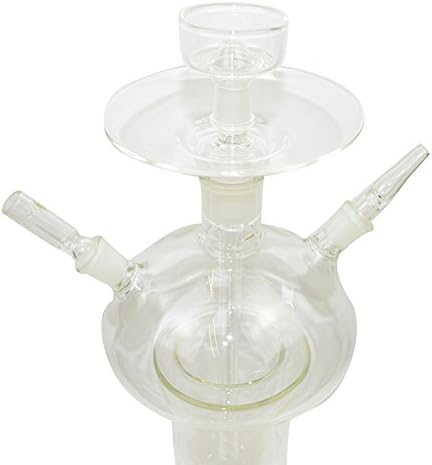 Chunshan 50'' Full Fluorescence Glass Hookah with Led Light