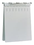 Omnimed Chart Holder with 3-Spring Clamp (201101) - Clear Anodized Aluminum