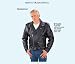 Men's Traditional Vented MC Jacket - Plain Sides, Full Sleeve, Zipout Liner