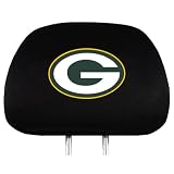 Green Bay Packers Headrest Covers (2 Pack) Covers