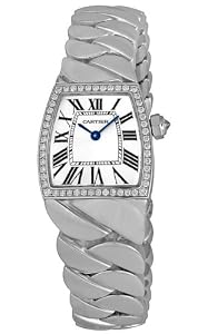 Cartier La Dona Diamond 18kt White Gold Ladies Watch WE60039G