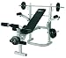 Stamm Bodyfit Hantelbank TITAN PRO ohne Gewichte