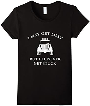 Women's Jeep Saying T-shirt Large Black