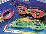 Kids – ADJUSTABLE SWIMMING GOGGLES – Assorted Colors – Blister Carded  12 Pieces
