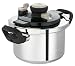 T-fal ワンタッチ開閉圧力なべ クリプソ クレール 4L P4310431