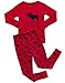Leveret Kids & Toddler Pajamas Boys Girls 2 piece pj's 100% Cotton Variety of Styles (Size 12 Months-14 Years)