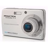 Praktica Luxmedia 12-TS Digitalkamera (12 Megapixel, 3-fach opt. Zoom, 7,6 cm (3 Zoll) Display) inkl. Tasche silbervon "Praktica"