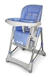 CHIC 4 Baby 335 50 – Chaise haute argent / bleu (Import Allemagne)