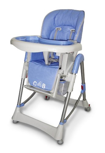 CHIC 4 BABY 335 50 - Hochstuhl silver / blue Preisvergleich
