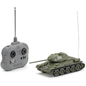 48208 1 35 RC Russian Med Tank T-34-85 4Ch from Tamiya R/C