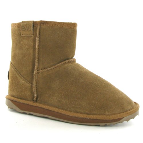 Emu Wallaby Mini Chestnut Sheepskin Leather Damen Boots Size 47 EU