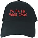 Caps Black Embroidery " Pa Fa Lin Wing Chun Oriental Style " Martial Arts